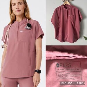 Figs Technical Collection Montex Classic Scrub Top Mauve  XL